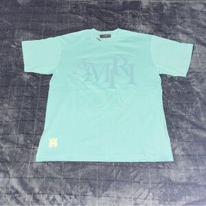 AMIRI Green Short Sleeve Tee